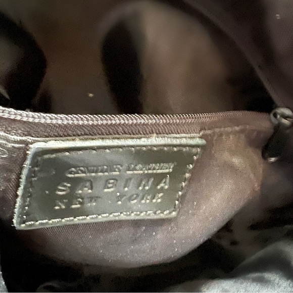 SABINA Genuine Leather Snake Texture Bag - Picture 11 of 14